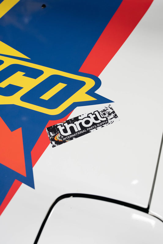 Throtl International Parts Supply Stickers; Shuto