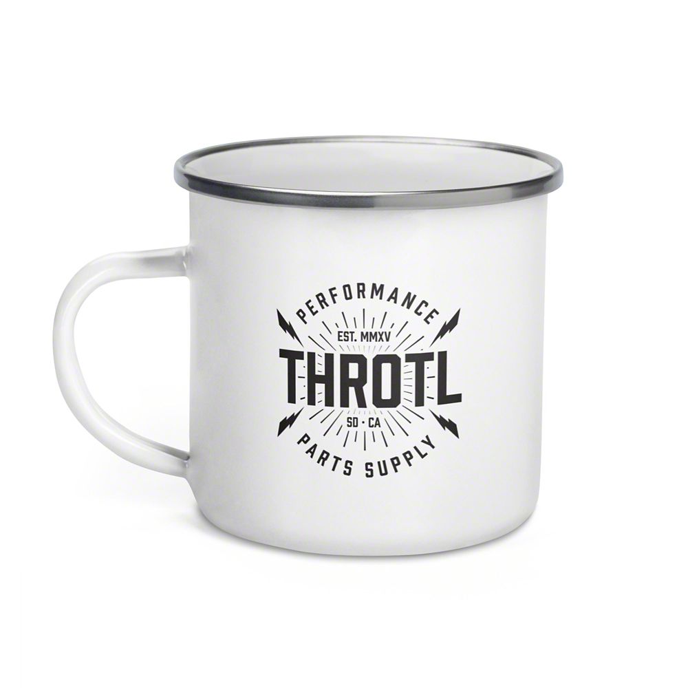 Throtl BOOST Enamel Coffee Mug
