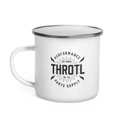 Throtl BOOST Enamel Coffee Mug