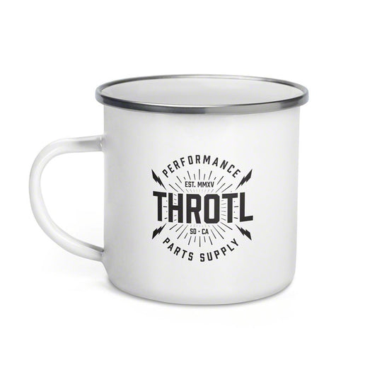 Throtl BOOST Enamel Coffee Mug