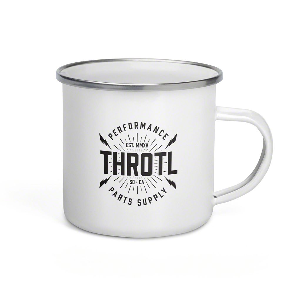 Throtl BOOST Enamel Coffee Mug