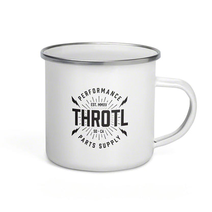 Throtl BOOST Enamel Coffee Mug