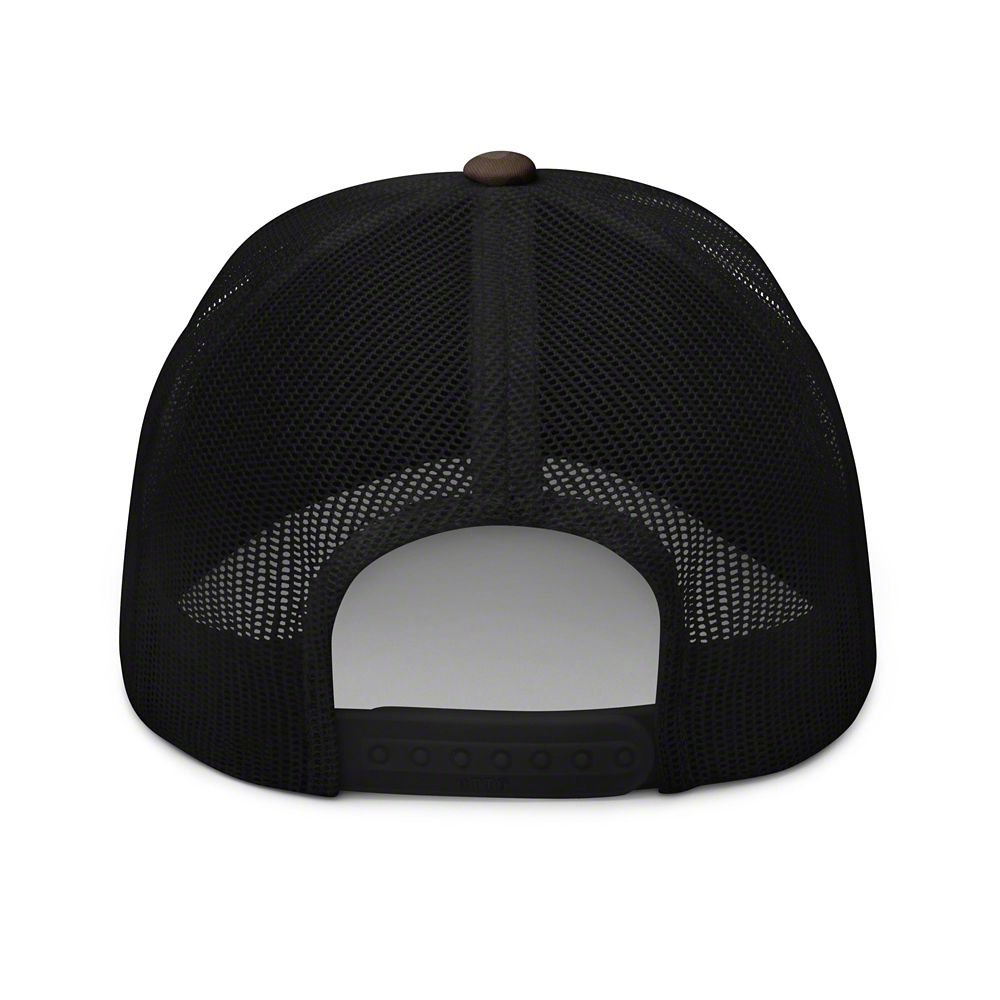 Throtl Razor Trucker Hat; Camo