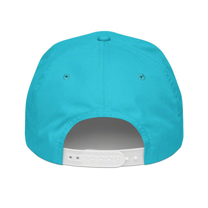Throtl Retro Golf Hat; Miami Blue