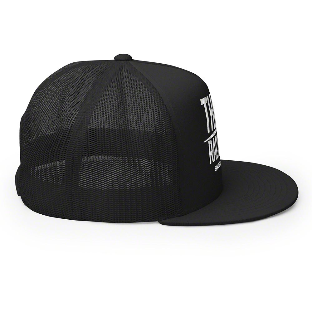 Throtl Race Department Official Trucker Hat; Black