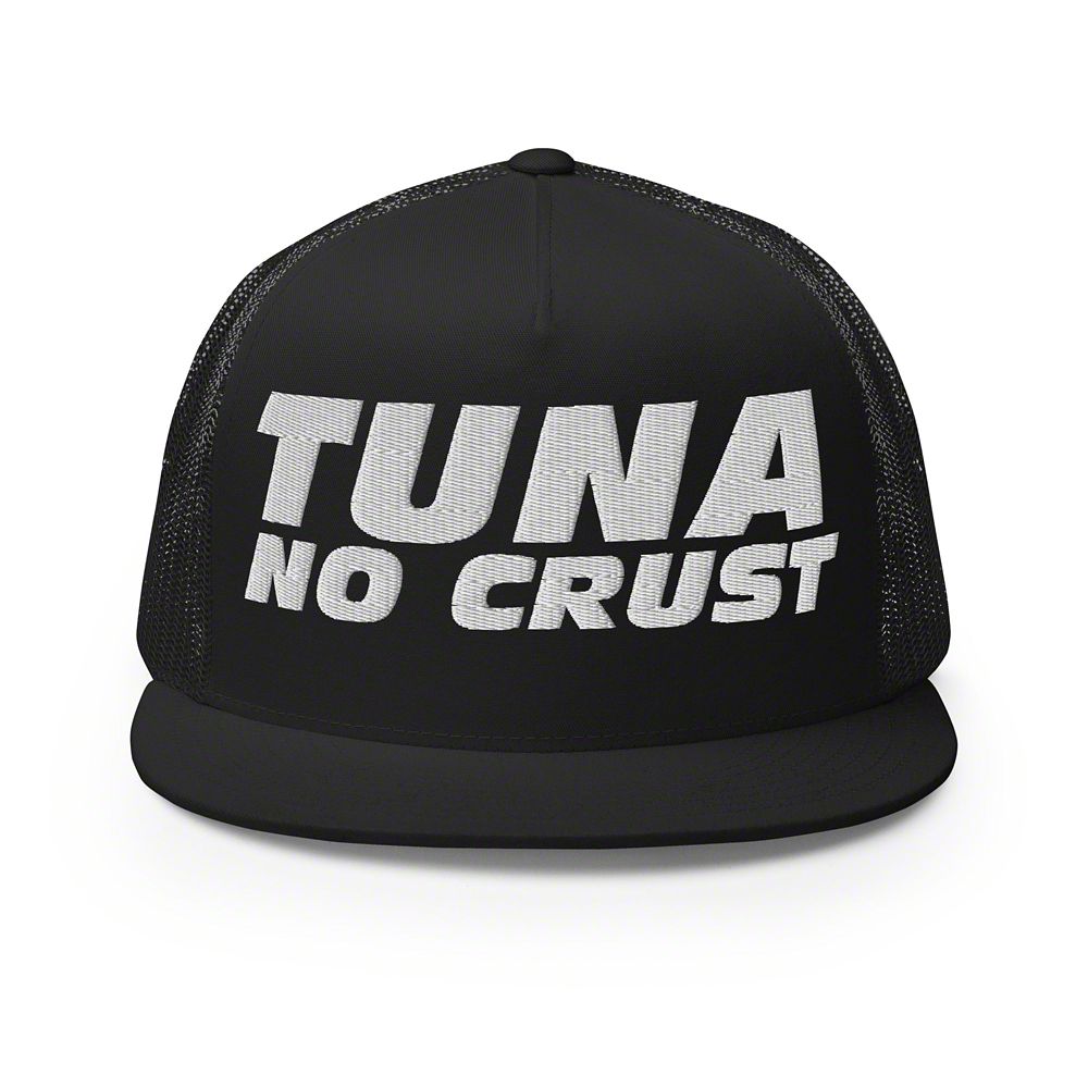 Throtl Tuna No Crust Trucker Hat; Black