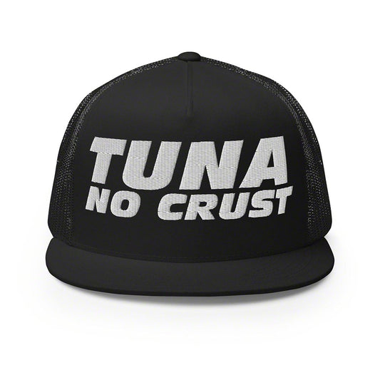 Throtl Tuna No Crust Trucker Hat; Black