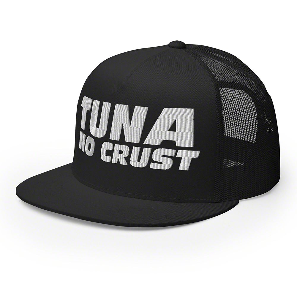 Throtl Tuna No Crust Trucker Hat; Black