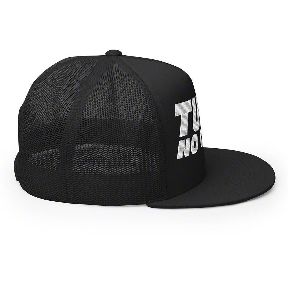 Throtl Tuna No Crust Trucker Hat; Black