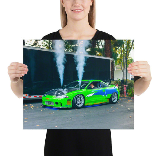 Throtl Fast Eclipse Poster; 16-Inch x 20-Inch