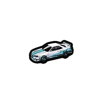 Throtl R34 Skyline Drag Racing Slap Sticker