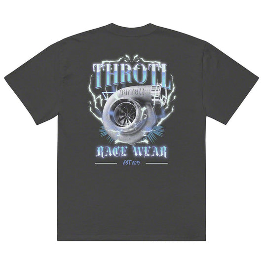 Throtl x Garrett Turbo Premium Oversized Short Sleeve T-Shirt