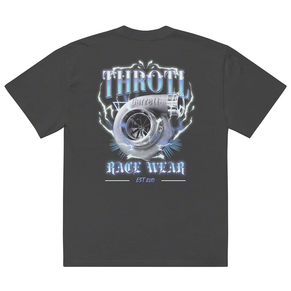 Throtl x Garrett Turbo Premium Oversized Short Sleeve T-Shirt