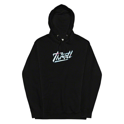 Throtl R34 Racing Hoodie; Black