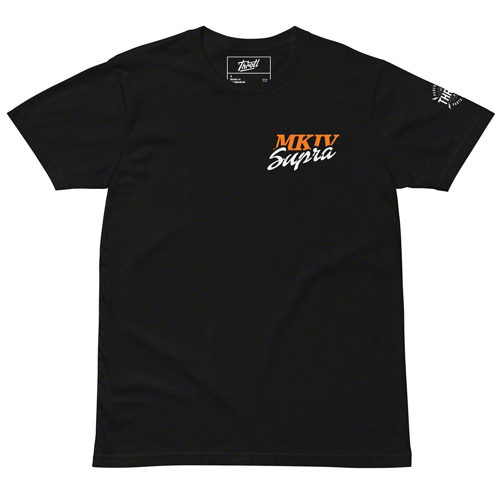Throtl MKIV Fast Supra Short Sleeve T-Shirt; Black