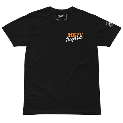 Throtl MKIV Fast Supra Short Sleeve T-Shirt; Black