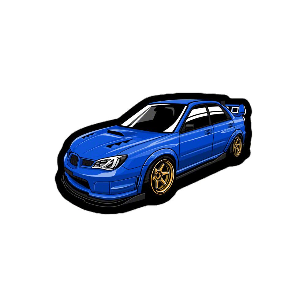 Throtl Hawkeye Sti Slap Sticker