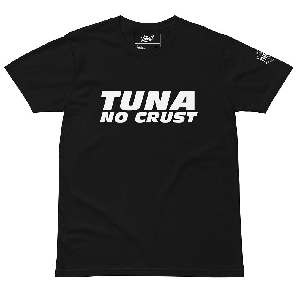 Throtl Tuna No Crust Short Sleeve T-Shirt; Black