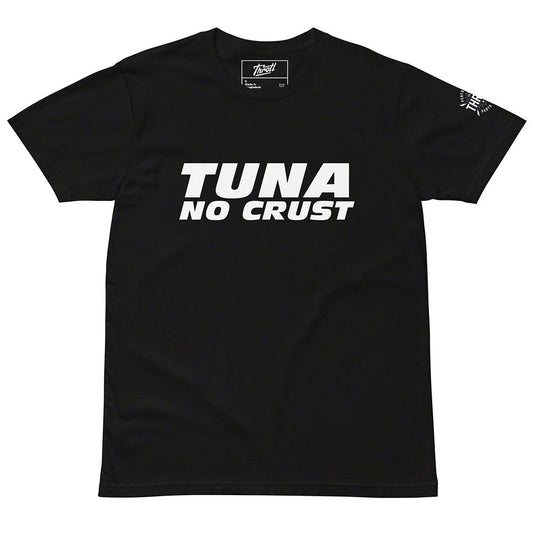 Throtl Tuna No Crust Short Sleeve T-Shirt; Black