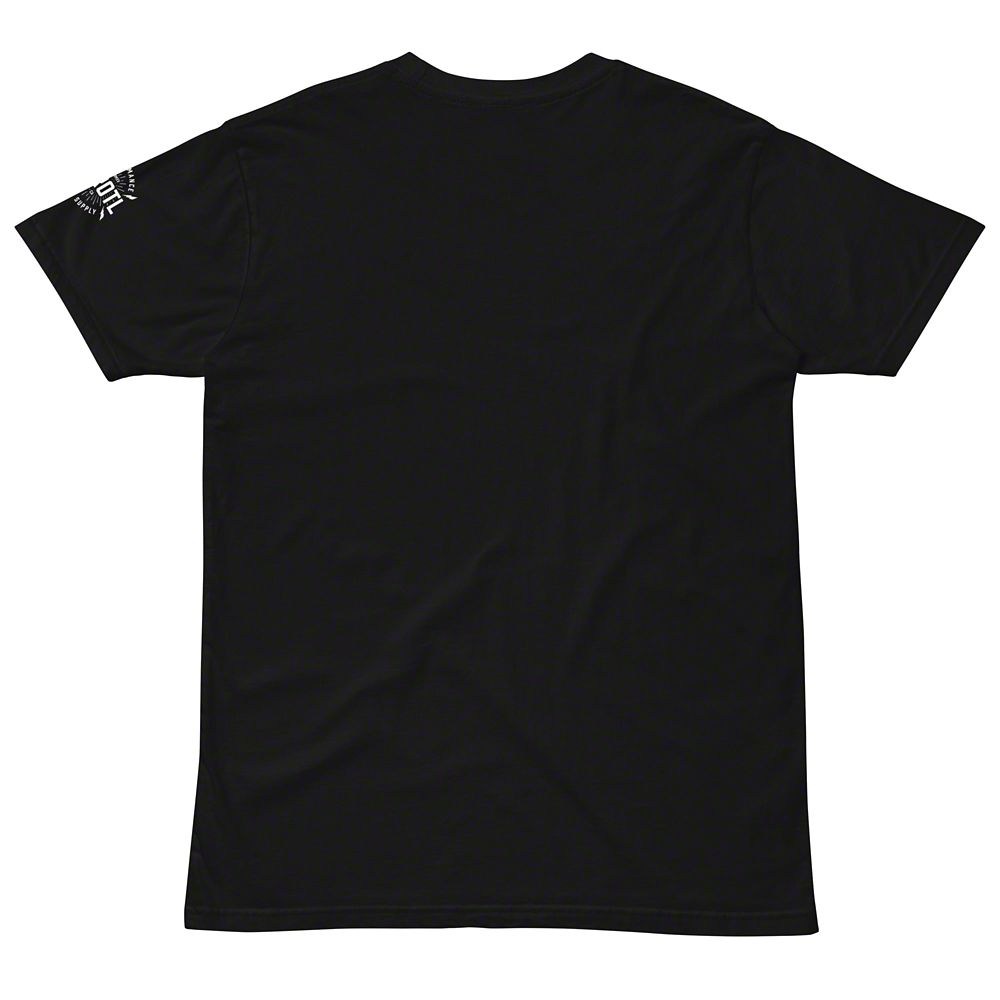 Throtl Tuna No Crust Short Sleeve T-Shirt; Black