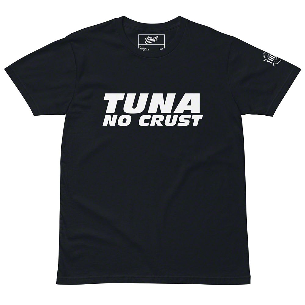 Throtl Tuna No Crust Short Sleeve T-Shirt; Navy