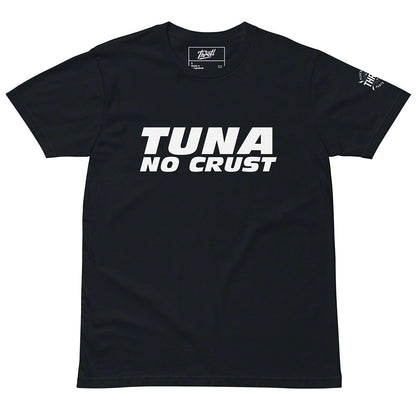 Throtl Tuna No Crust Short Sleeve T-Shirt; Navy