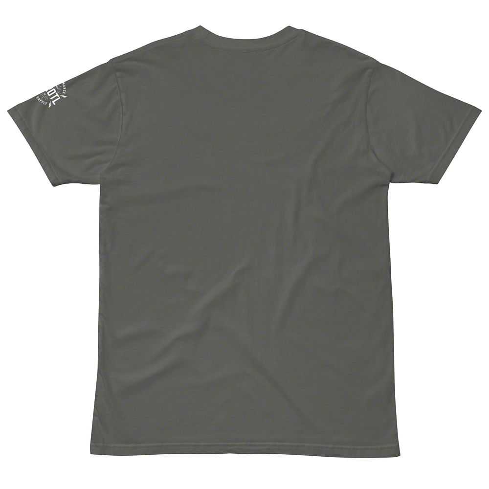 Throtl Tuna No Crust Short Sleeve T-Shirt; Charcoal