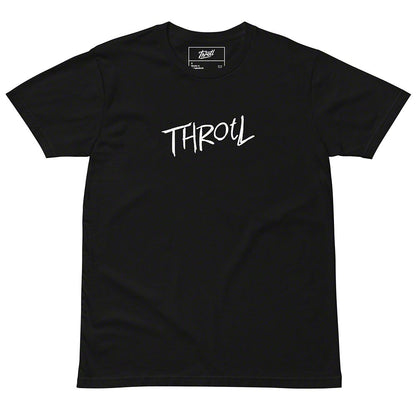 Throtl Will Work 4 Car Parts Short Sleeve T-Shirt; Black