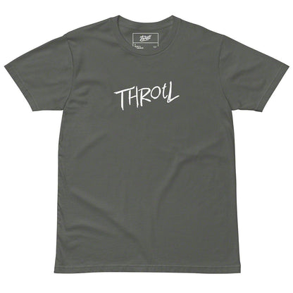 Throtl Will Work 4 Car Parts Short Sleeve T-Shirt; Charcoal