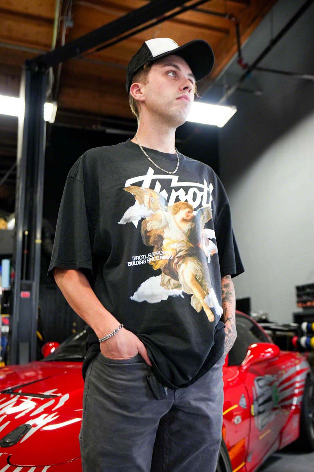 Throtl Boost Angel Premium Short Sleeve T-Shirt