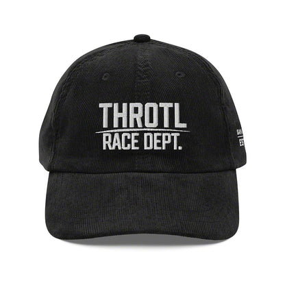 Throtl Race Department Official Corduroy Hat