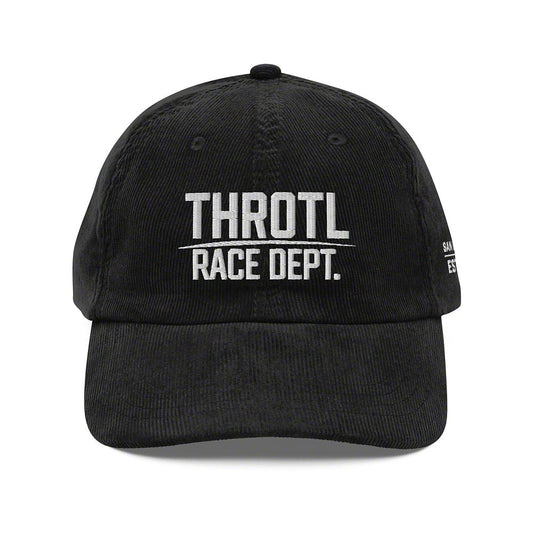 Throtl Race Department Official Corduroy Hat