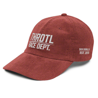 Throtl Race Department Official Corduroy Hat