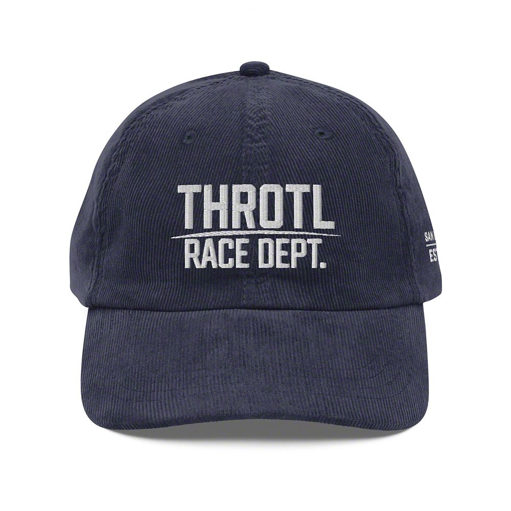 Throtl Race Department Official Corduroy Hat