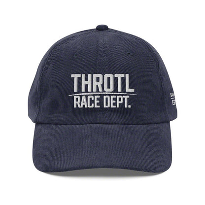Throtl Race Department Official Corduroy Hat
