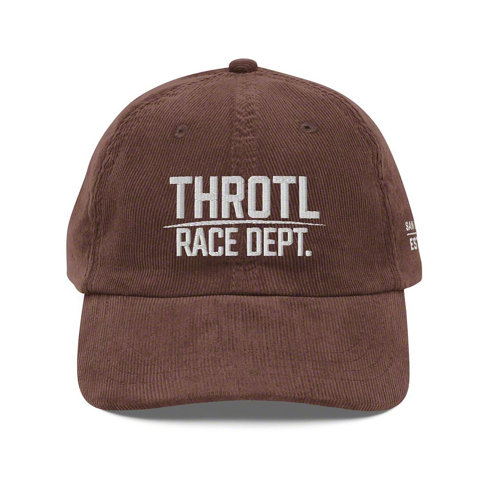 Throtl Race Department Official Corduroy Hat