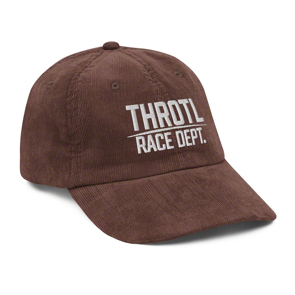 Throtl Race Department Official Corduroy Hat