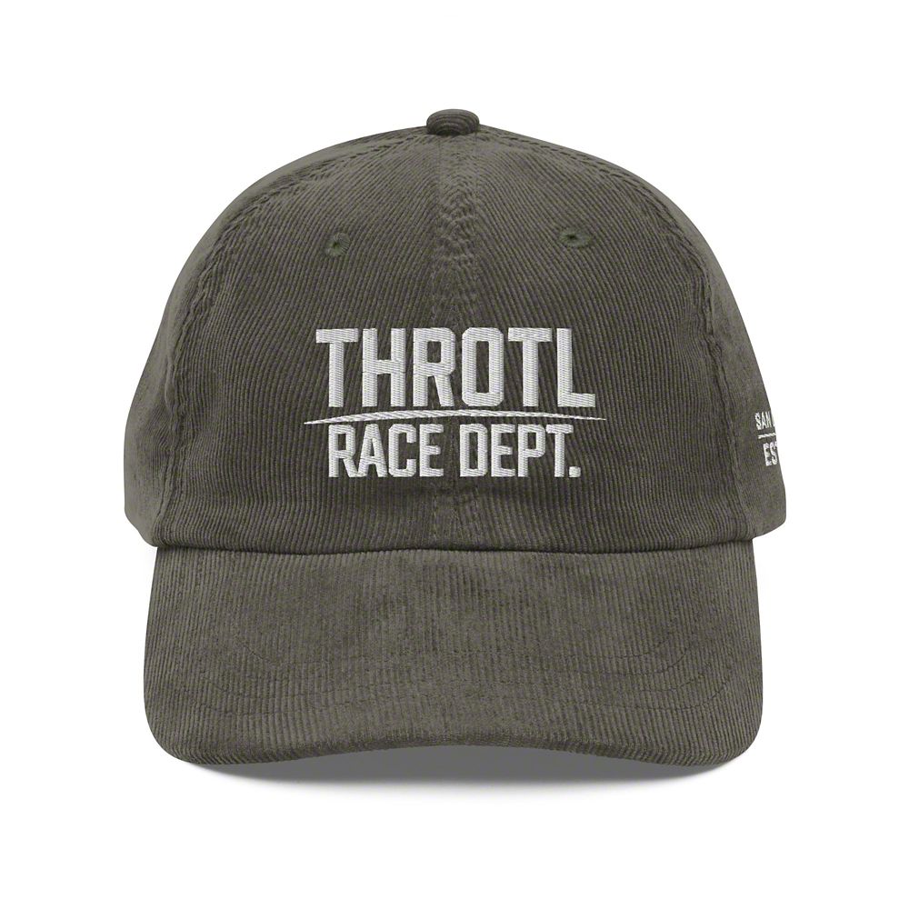 Throtl Race Department Official Corduroy Hat