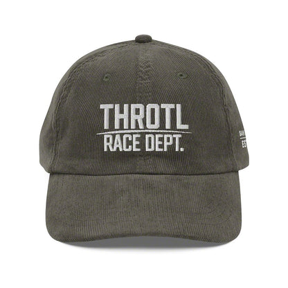 Throtl Race Department Official Corduroy Hat