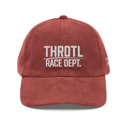 Throtl Race Department Official Corduroy Hat
