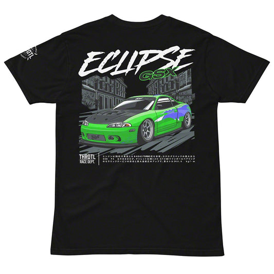 Throtl Fast Eclipse GSX Short Sleeve T-Shirt; Navy