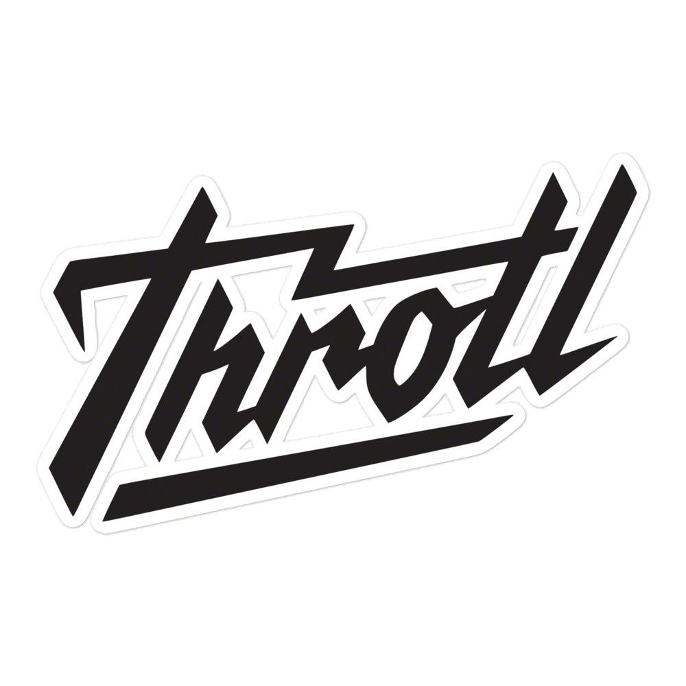Throtl Razor Sticker
