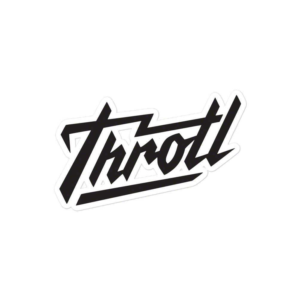 Throtl Razor Sticker
