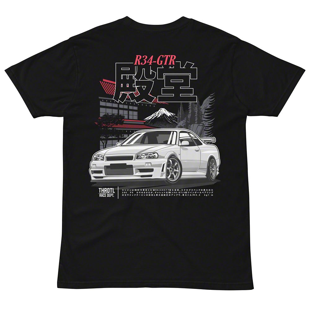 Throtl R34 JDM Legend Short Sleeve T-Shirt