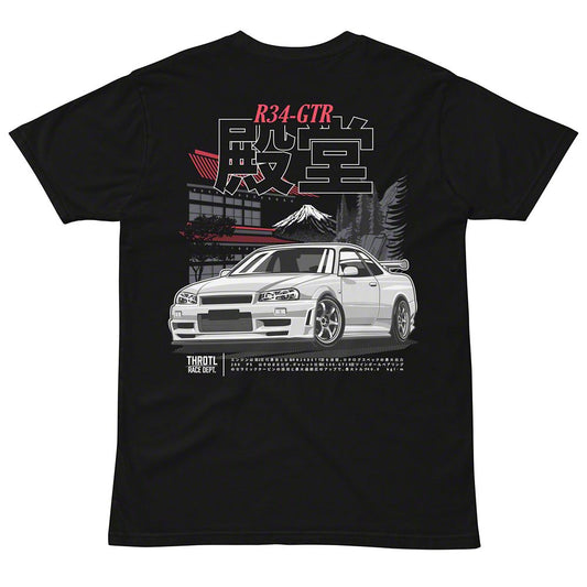 Throtl R34 JDM Legend Short Sleeve T-Shirt