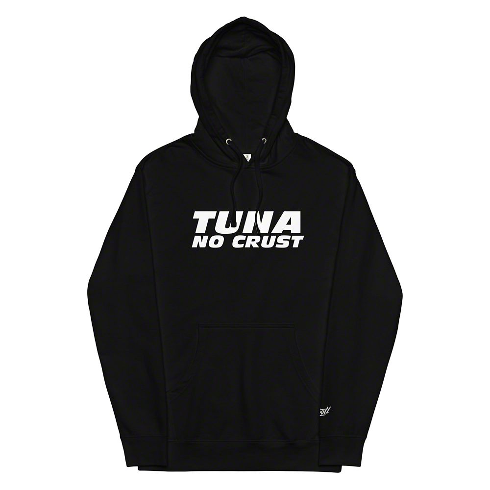 Throtl Tuna No Crust Hoodie; Black