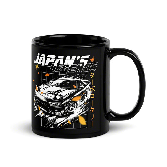 Throtl Japan's Legends FD RX-7 Coffee Mug