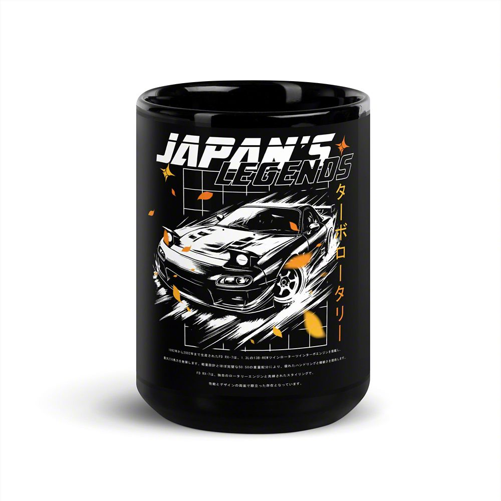 Throtl Japan's Legends FD RX-7 Coffee Mug
