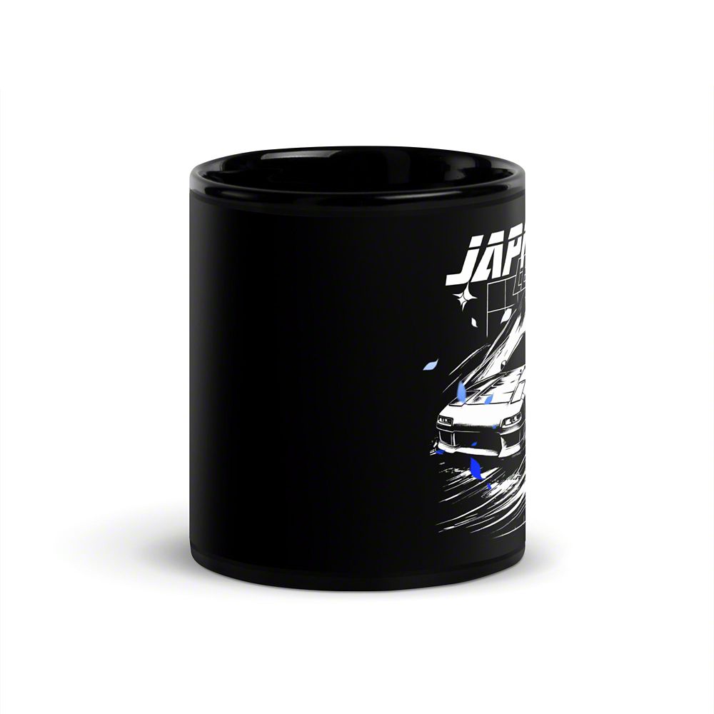 Throtl Japan's Legends Black Coffee Mug