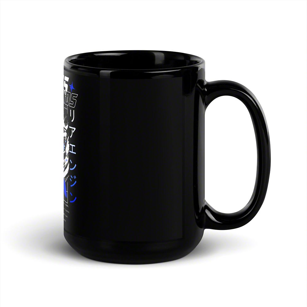 Throtl Japan's Legends Black Coffee Mug